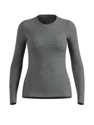 Damen Shirt Merino 200 gris L