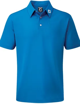 Polo Junior Stretch Pique Solid, kobaltblau m - FootJoy - FashionsVida