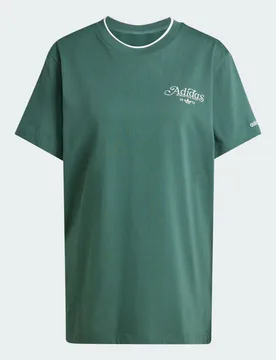 T-shirt Graphic Loose M Mineral Green - Adidas - FashionsVida