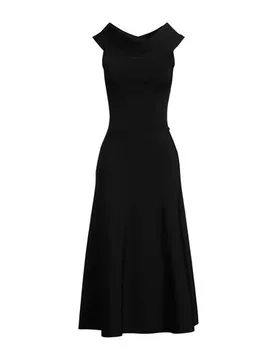 Vestido midi Mujer Negro 36,38 Mujer - Fabiana Filippi - FashionsVida