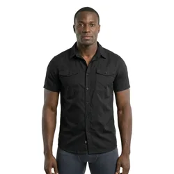 Camicia A Maniche Corte Roadstar Black 5XL