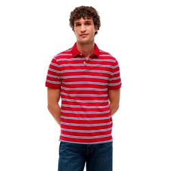 Polo A Maniche Corte 1985 Regular Fit Medium Red / White / Ancient Blue XL