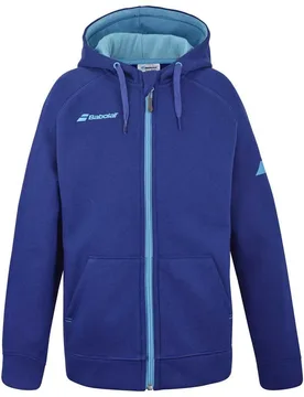 Exercise Full Zip Sweatshirt Sodalite Blue 8-10 Years - Babolat - FashionsVida