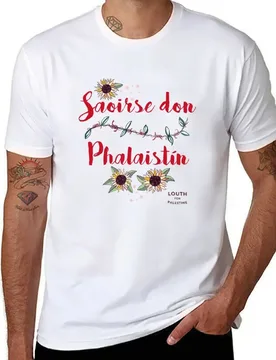 Saoirse don Phalaistín T-Shirt cotton t shirts high quality t shirts for man cotton soft T-Shirt - Aliexpress - FashionsVida