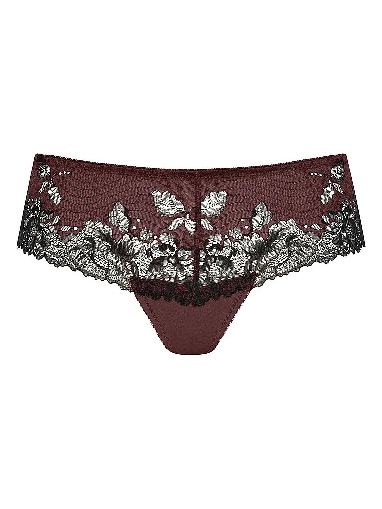 Pants LUXURIOUS hot maroon marron 38 - Mey - FashionsVida