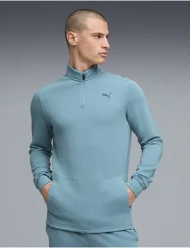 Camiseta de Training de Hombre CLOUDSPUN 1-4 ZIP - Puma - FashionsVida