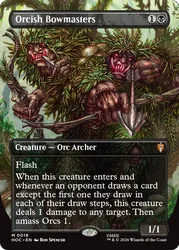 Orcish Bowmasters (Borderless Art Foil) The Hobbit Commander