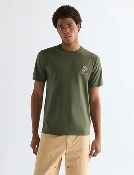 Camiseta de hombre de manga corta y corte regular - Wrangler - FashionsVida