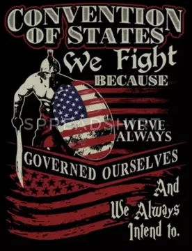 Convention of States T Shirt. New 100% Cotton Short Sleeve O-Neck Casual T-shirts Loose Top Size S-3XL - Aliexpress - FashionsVida