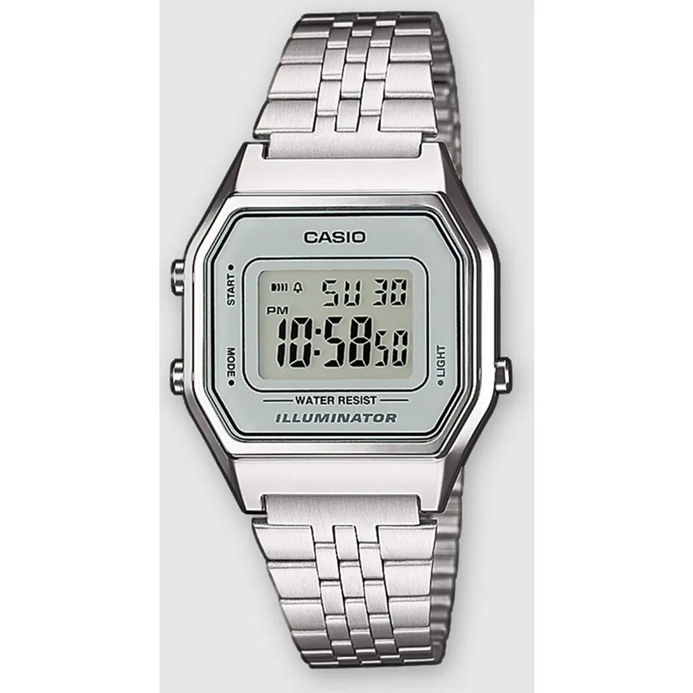Reloj de mujer de Collection LA680WEA-7EF Vintage Dig Mid Size - Casio - FashionsVida