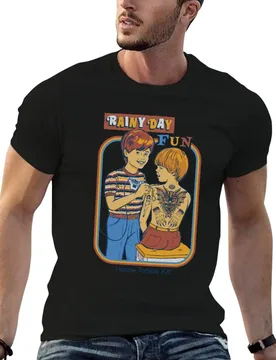 Rainy Day Fun T-Shirt t shirt custom print essential t shirt t shirts for man cotton soft T-shirt - Aliexpress - FashionsVida