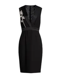 Midi-Kleid Damen Schwarz 36,42,48 Damen