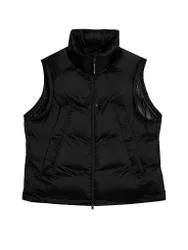 Daunensteppgilet schwarz M Herren