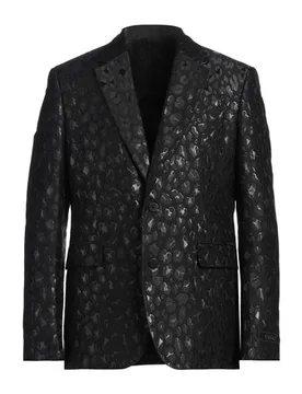 Americana Hombre Negro 50 Hombre - Versace - FashionsVida