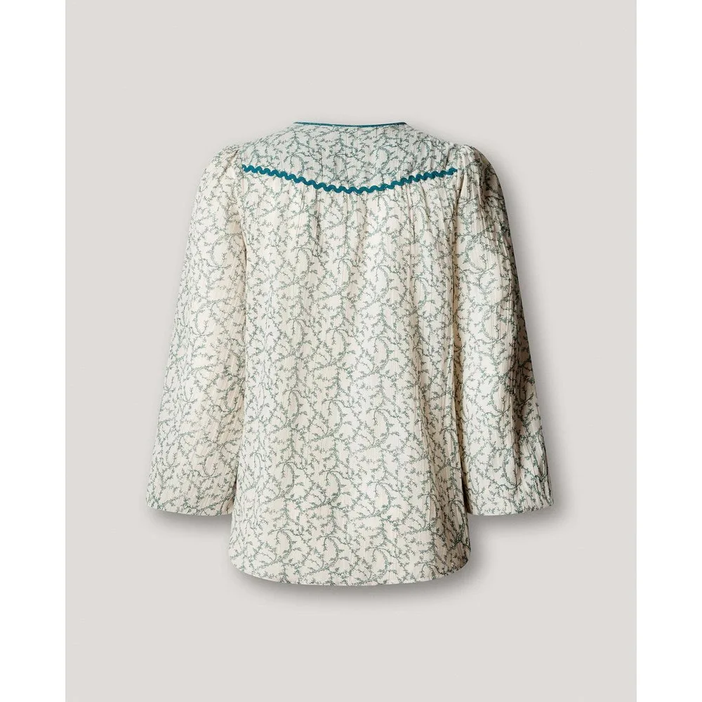 Blusa de mujer fluida estampado floral - Pepe Jeans - FashionsVida