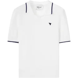 Macade Polo Vera Cropped, weiss l