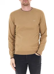SUN68 Maglia misto lana CAMMELLO M
