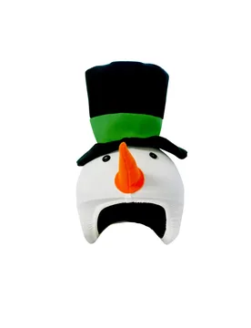 Frosty the Snowman Lycra Helmet Cover One Size - - Size: ONESIZE - Coolcasc - FashionsVida