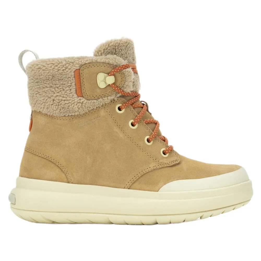 Stivali Marquette Thermo Lace Waterproof Tan EU 38 - Merrell - FashionsVida
