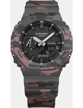 Reloj GA-2100CM-8AER de resina gris - Casio - FashionsVida