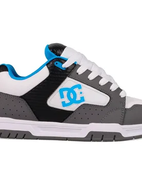 Baskets Coiler Grey / White / Black EU 46 - Dc shoes - FashionsVida