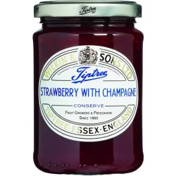 Mermelada de fresas con champagne