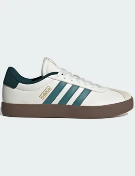 Scarpe VL Court 3.0 44 Core White / Preloved Teal / Aurora Ivy - Adidas - FashionsVida