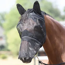 Fliegenmaske Fly Protector, schwarz VB