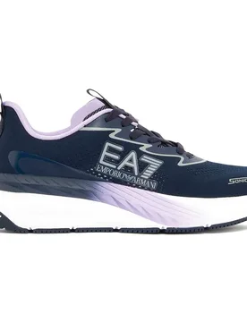 Ea7 Sneaker Crusher Sonic Mesh 2.0 Sky Captain / Lavender / Silver EU 35 1/3 - Emporio armani - FashionsVida