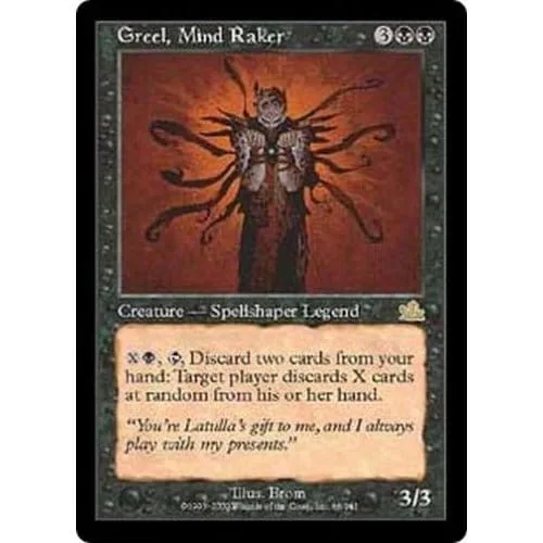Greel, Mind Raker (foil) Prophecy - Magic: The Gathering - FashionsVida