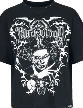 Gothic T-Shirt - Bloodsworn to Tepes - S bis XXL - für Männer - Größe L - schwarz - Männer - male - Black Blood by Gothicana - FashionsVida