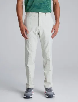 Manchester United x Mens Golf Ultimate365 Fall Weight Trousers Beige 3832 - Adidas - FashionsVida