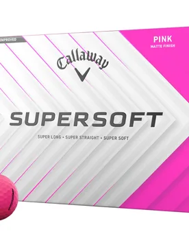 Golfbälle Supersoft Matt - 12er Pack , pink - Callaway - FashionsVida