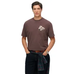 Maglietta A Maniche Corte Tap Room Oversize Coffee Bean 2XL