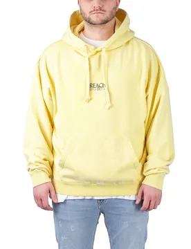 Oversized MNA Logo Hoodie Yellow S Herren - Preach - FashionsVida