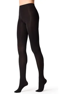 Panty súper opaco de 100 deniers con brillo de mujer en color - Filodoro - FashionsVida