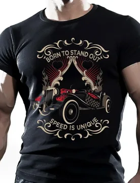 Born To Stand Out. Gas Engine Garage Muscle Car T-Shirt. Summer Cotton O-Neck Short Sleeve Mens T Shirt New S-3XL - Aliexpress - FashionsVida