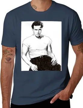 Marlon brando portrait T-Shirt man t shirt cotton anime t shirts oversize cotton t shirt pack T-Shirt - Aliexpress - FashionsVida