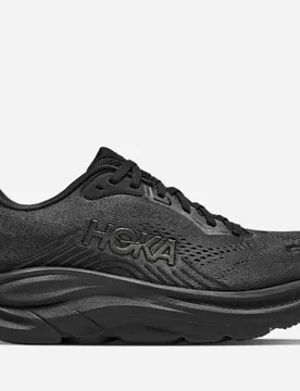 Women's Clifton 11 Road Running Shoes in Black, Size 8.5 W - HOKA - FashionsVida