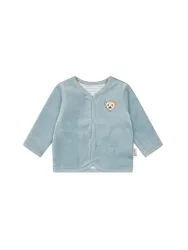 Giacca reversibile per neonato azzurro 80
