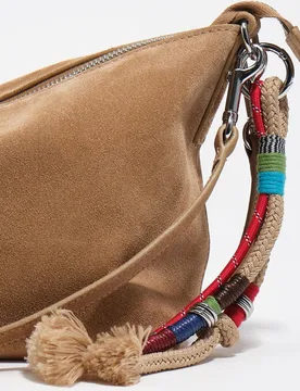 Bandolera de mujer trapecio mediano piel - Bimba y Lola - FashionsVida