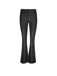 Pantalon en cuir LUCIA noir 40