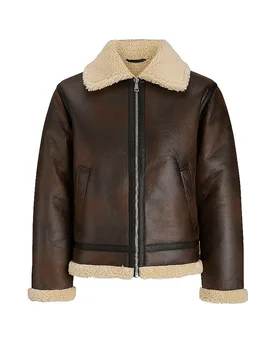 Giacca effetto pelle JORNORREBRO marrone XXL - Jack & jones - FashionsVida