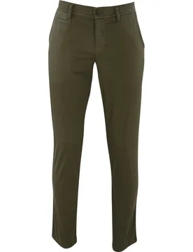 Hose Rookie-Light Cotton, oliv 28 - Alberto - FashionsVida