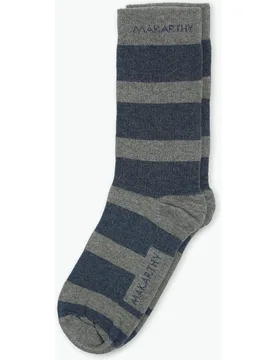 Calcetines cortos de hombre a rayas - Makarthy - FashionsVida