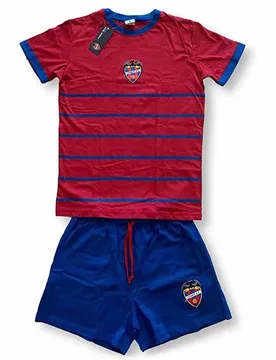 Pyjama à Manches Courtes Red / Navy M - Levante Ud - FashionsVida