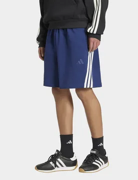 Mens Short Kit 3-stripes - Blu, blu blu Uomo taglia L 23 CM - Adidas - FashionsVida