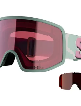 Masque De Ski Sentry Pro S Sigma Iceberg Green Sigma Silver Pink/CAT2+Sigma Gun Metal/CAT3 Homme - Salomon - FashionsVida
