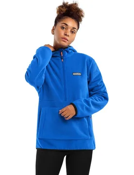 Sudadera polar con capucha de mujer Montreux-W - Siroko - FashionsVida
