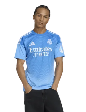 Real Madrid Herren Trikots/Replikate - Blau - Größe S - Poly Mesh Blue S - Adidas - FashionsVida